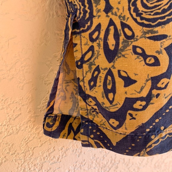 Vintage Silk & Linen Tori Richard Aloha Shirt - Medium - Picture 5 of 8